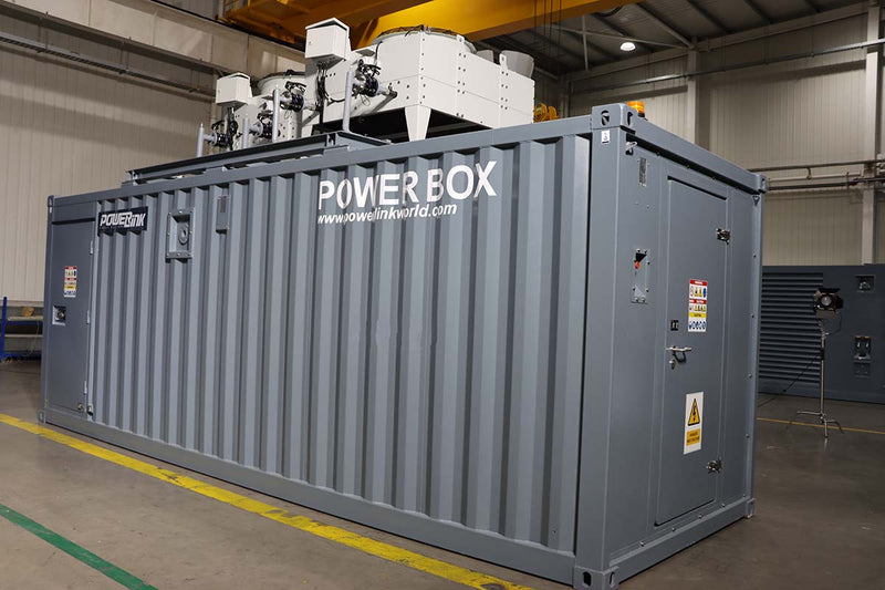 800KW Natural Gas Generator 415V, 3 Phase: Powered by MAN GE800S-NG Side