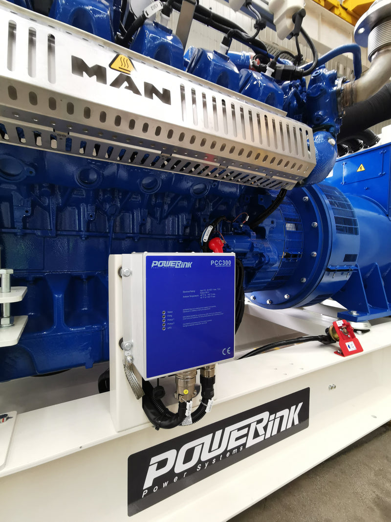 600KW Natural Gas Generator 415V, 3 Phase: Powered by MAN GE600S-NG Details