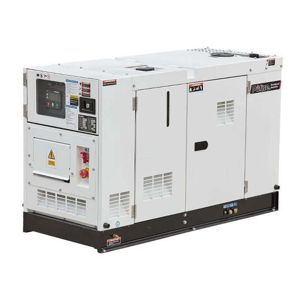 70KVA Potise Diesel Generator Set Soundproof，400V, 3Phase: DT70P5S-EU Side