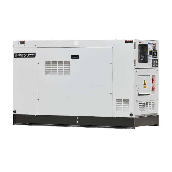 70KVA Potise Diesel Generator Set Soundproof，400V, 3Phase: DT70P5S-EU Back