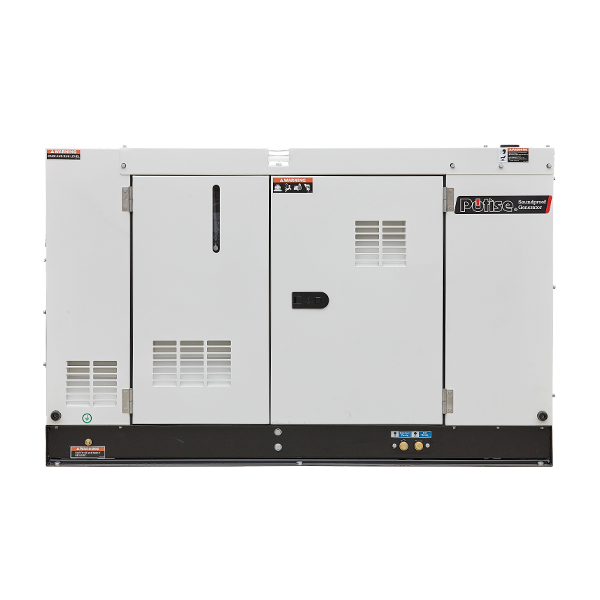 70KVA Potise Diesel Generator Set Soundproof，400V, 3Phase: DT70P5S-EU Front