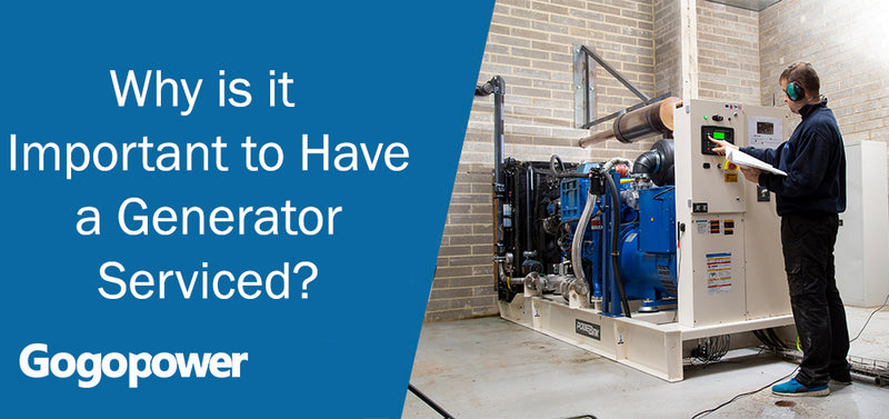 Why is it important to have a generator serviced?