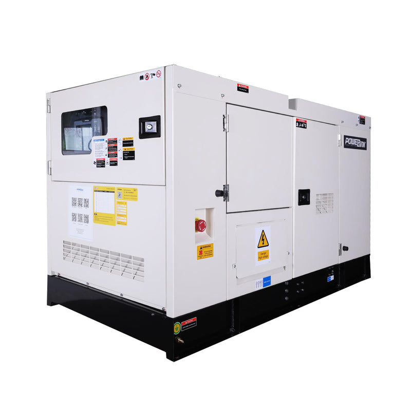 24KW Natural Gas Generator 415V, 3 Phase: Powered by PowerLink GR24S-NG - Gogopower UK Side