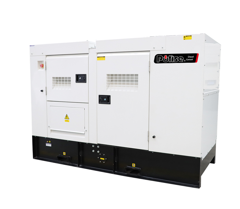 100KVA Potise Diesel Generator Set Soundproof 400V, 3Phase: DP100P5S