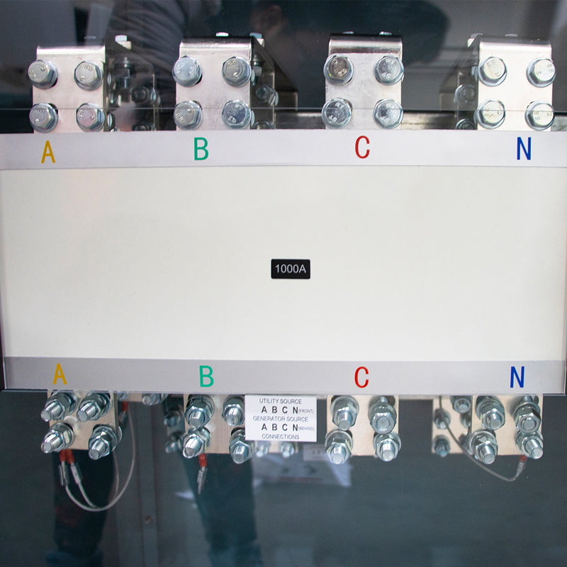 800A 3 Phase 4 Poles Automatic Transfer Switch Details