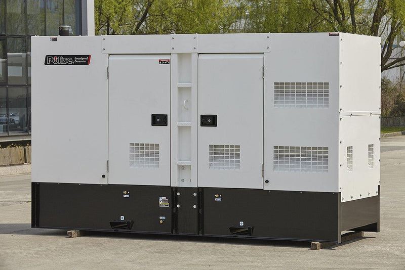 150KVA Potise Diesel Generator Set Soundproof 400V, 3Phase: DT150C5S-EU Side